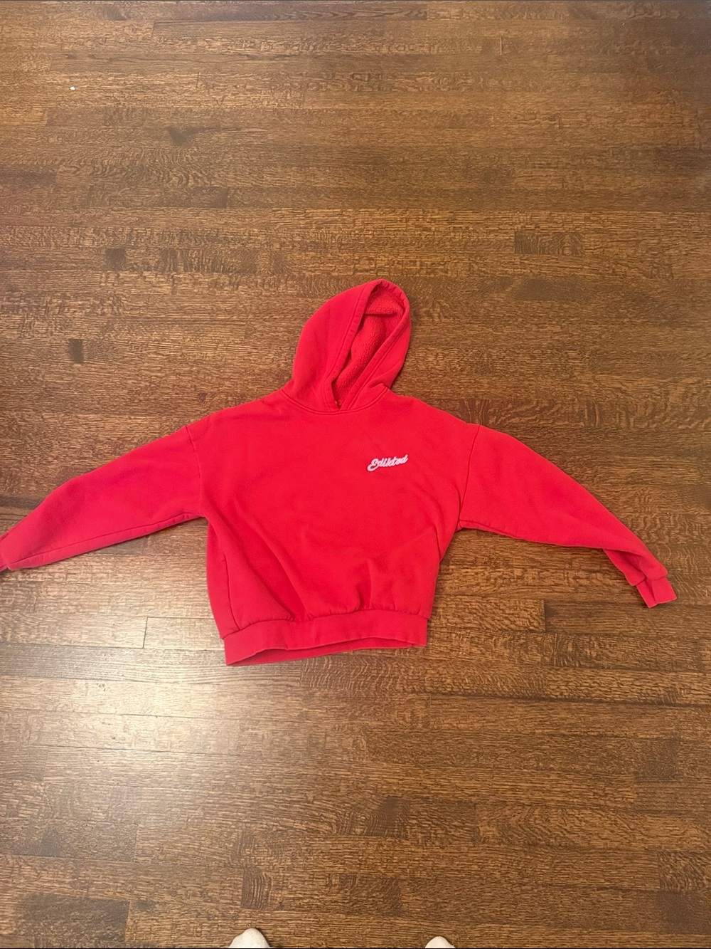 Red edikted sport hoodie